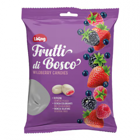 Jeleuri & Bomboane - Liking Caramelle Frutti di Bosco 150g