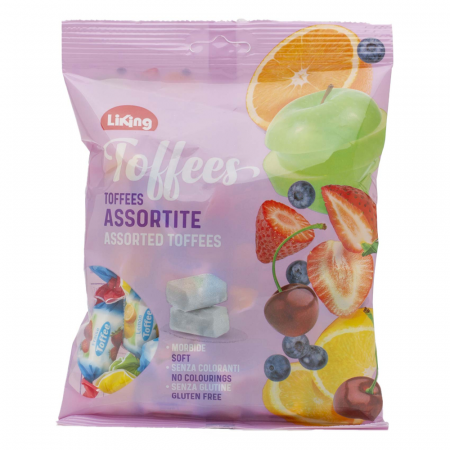 Jeleuri & Bomboane - Liking Caramelle Toffee Frutta 150g
