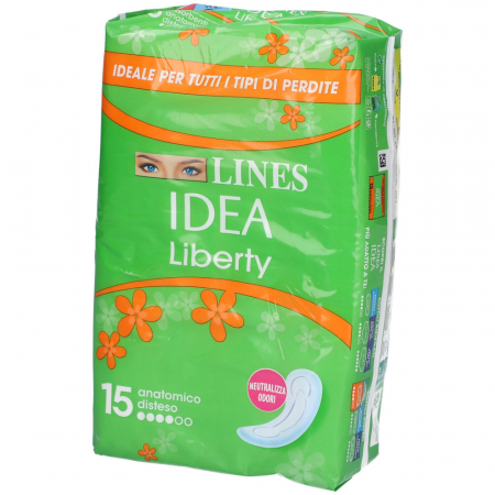 Absorbante, tampoane - Lines Idea Liberty 15 buc.