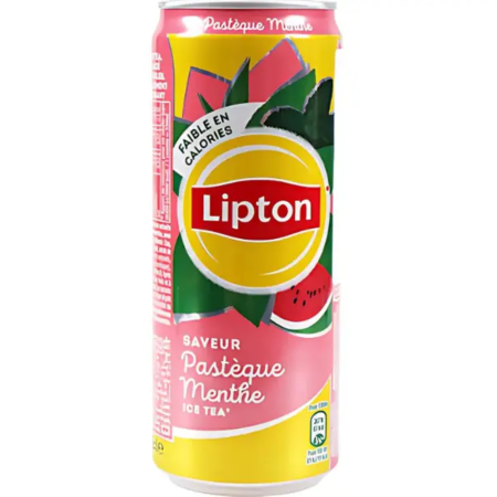 Ice Tea - Lipton Ice Tea Watermelon Menthe FR 330ml