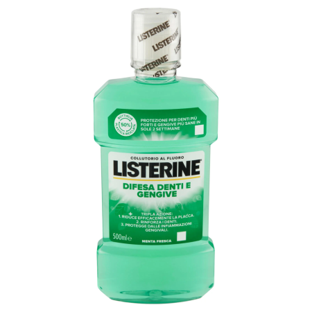 Îngrijire Personală - Listerine Apa de Gura Menta Fresca 500ml