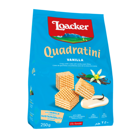 Napolitane - Loacker Quadratini Napolitane Vanilie 250g