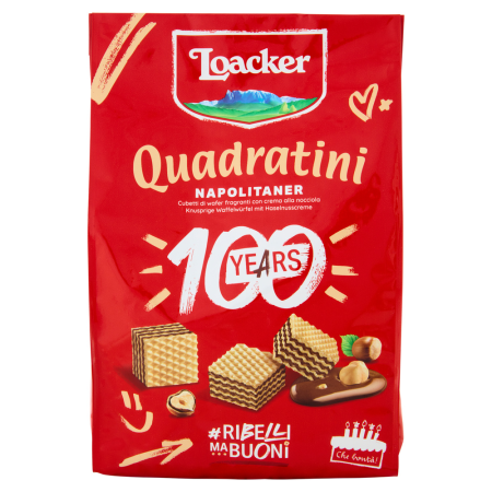 Produse Alimentare - Loacker Quadratini Napolitaner 250g