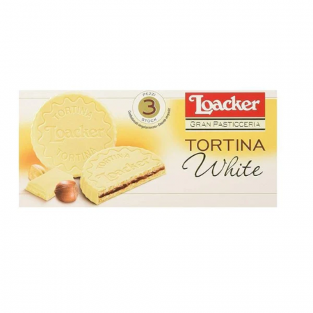 Snackuri & Chipsuri - Loacker Tortina White 63g