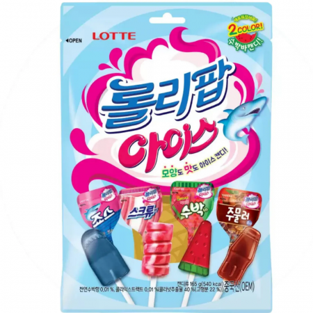 Produse Alimentare - Lotte Mixed Lollipop KOR 132g