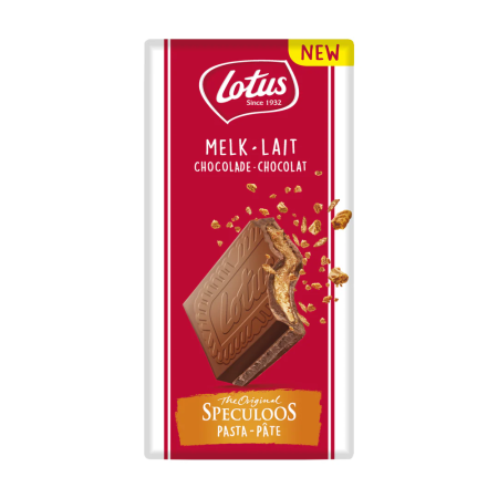 Produse Alimentare - Lotus Biscoff Milk Chocolate BEL 180g