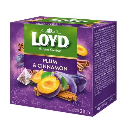 Produse Alimentare - Loyd Ceai Prune & Scortisoara 20x2g