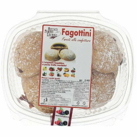 Biscuiți & Fursecuri - Lucano Fagottini Frutti di Bosco 250g
