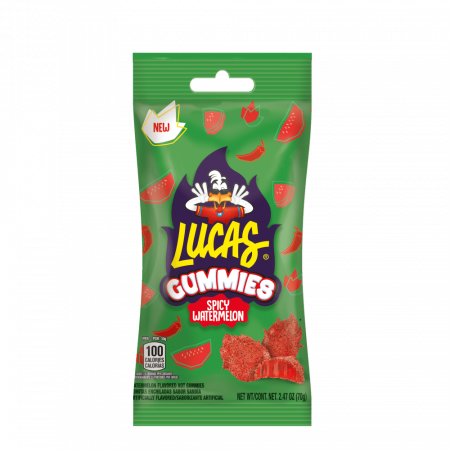 Jeleuri & Bomboane - Lucas Gummies Watermelon Chili MEX 70g (Exp. 31.08.25)