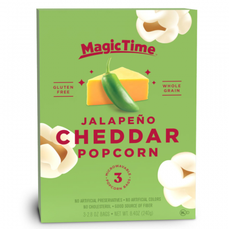 Snackuri & Chipsuri - Magic Time Jalapeno Cheddar Popcorn USA 240g