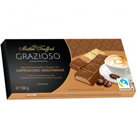 Ciocolată - Maitre Truffout Grazioso Cappuccino 100g