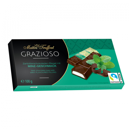 Ciocolată - Maitre Truffout Grazioso Menta 100g ciocolata