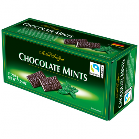 Ciocolată - Maitre Truffout Mints Ciocolata cu Menta 200g