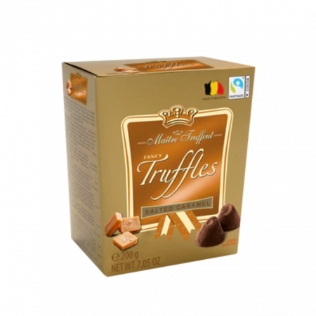 Produse Alimentare - Maitre Truffout Trufe cu Caramel Sarat 200g