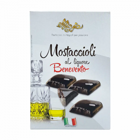 Specialități Crăciun 2025 - Maja Mostaccioli al Liquore Benevento 200g