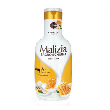 Malizia Bagno Miele e Zenzero 1l