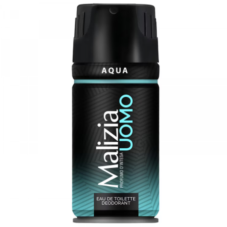 Îngrijire Personală - Malizia Uomo Deo Spray Aqua 150ml