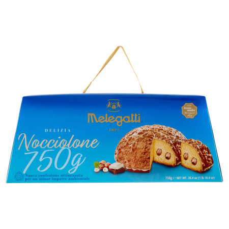 Produse Alimentare - Melegatti Panettone Nocciolone 750g