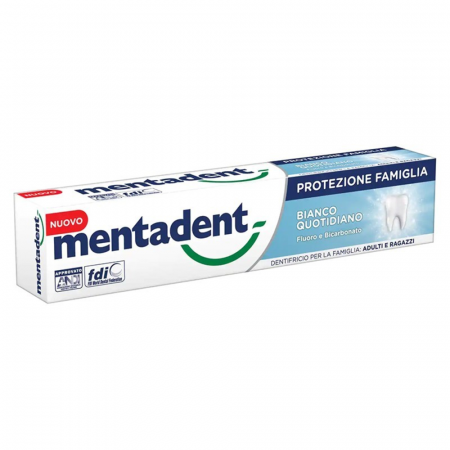 Pastă de dinți - Mentadent Family Bianco Quotidiano 75ml