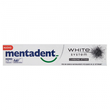 Îngrijire Personală - Mentadent White System Carbone 75ml