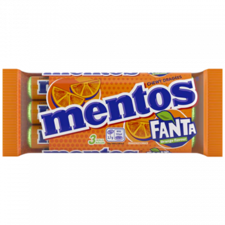 Produse Alimentare - Mentos Fanta 3x37.5g