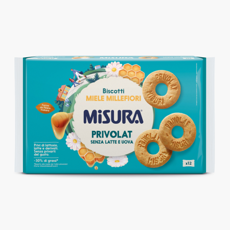 Biscuiți & Fursecuri - Misura Privolat Miere Biscuiti Fara Lactoza 400g