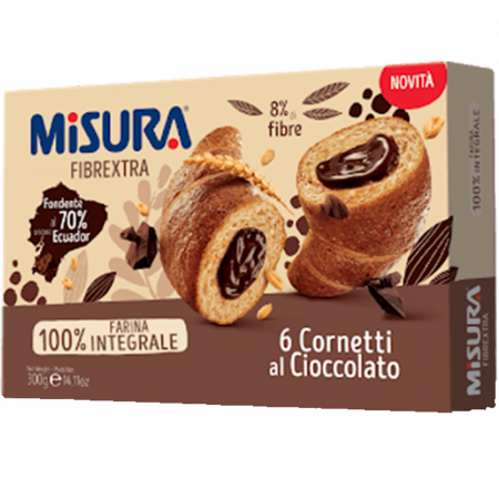 Croissante, Foitaje & Prăjiturele - Misura Cornetti Integrali al Cioccolato 300g