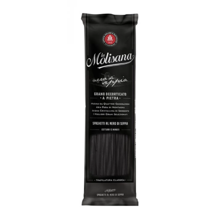 Produse Alimentare - Molisana Spaghetti Nero Seppia 500g