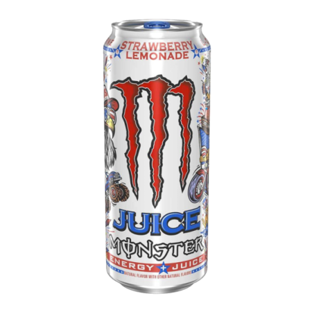 Energizante & Isotonice - Monster Energy Juice Strawberry Lemonade USA 473ml