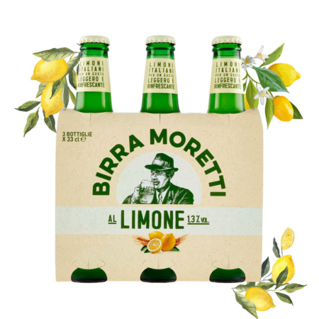 Bere - Moretti Limone Radler 3x330ml