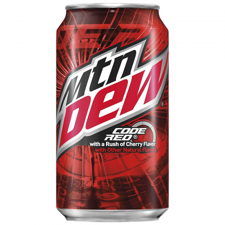 Sucuri - Mountain Dew Code Red USA 355ml