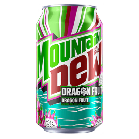Sucuri - Mountain Dew Dragon Fruit USA 355ml