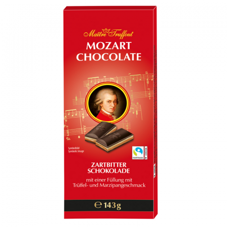 Ciocolată - Mozart Ciocolata Amaruie 143g