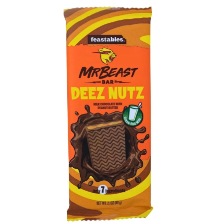 Ciocolată - Mr. Beast Deez Nuts USA 60g