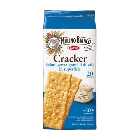 Produse Alimentare - Mulino Bianco Cracker Fara Sare 500g