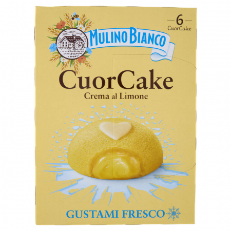 Biscuiți & Fursecuri - Mulino Bianco Cuor Cake Limone 210g