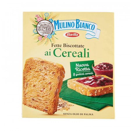 Pâine & Pancakes - Mulino Bianco Fette Biscottate ai Cereali 315g