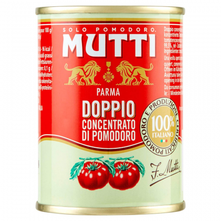 Suc de roșii, roșii decojite - Mutti Doppio Concentrato 140g