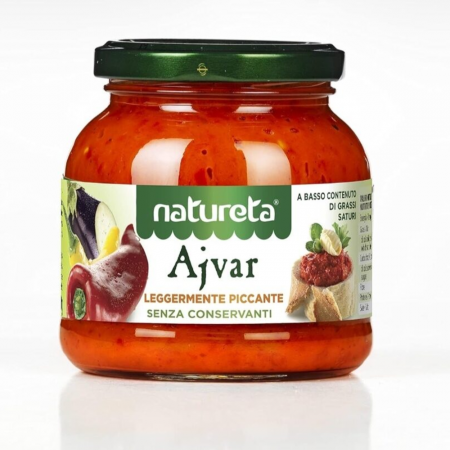 Conserve de legume - Natureta Ajvar Usor Picant 290g