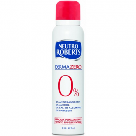 Deodorante, antiperspirante - Neutro Roberts Dermazero 150ml deo spray