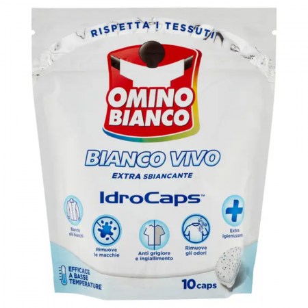 Înălbitor rufe - Omino Bianco 10 Idrocaps Bianco Vivo