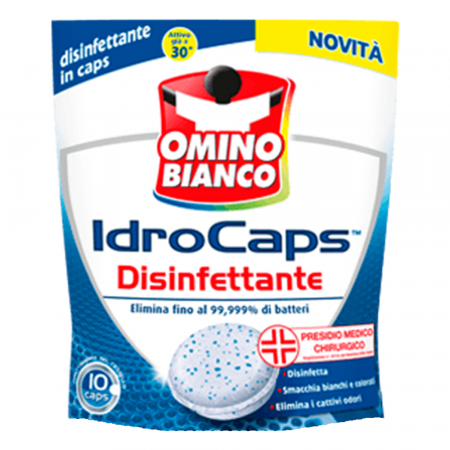 Spălare & Întreținere Rufe - Omino Bianco Idrocaps Igienizzante 10 capsule