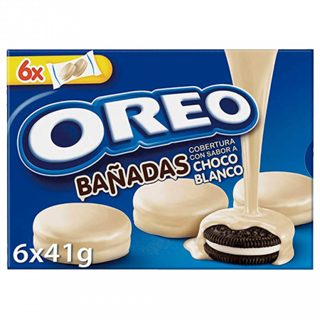 Biscuiți & Fursecuri - Oreo Banadas Blanco 246g