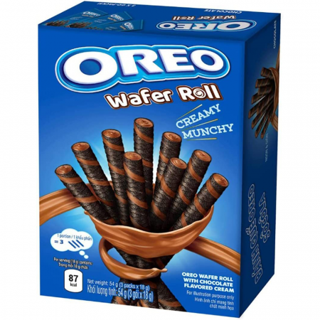 Halloween 2025 - Oreo Chocolate Wafer Rolls VNM 54g