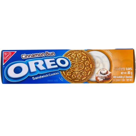 Biscuiți & Fursecuri - Oreo Cinnamon Bun KOR 80g