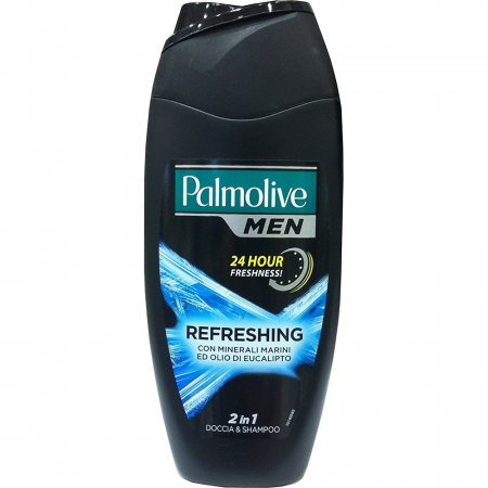 Geluri de duș - Palmolive Doccia Shampoo Rinfrescante Men 220ml