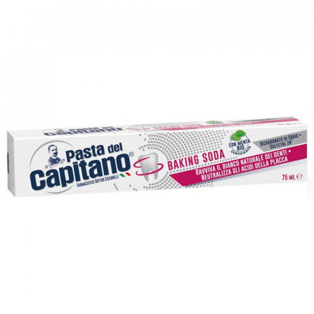 Pastă de dinți - Pasta Del Capitano Baking Soda 75ml