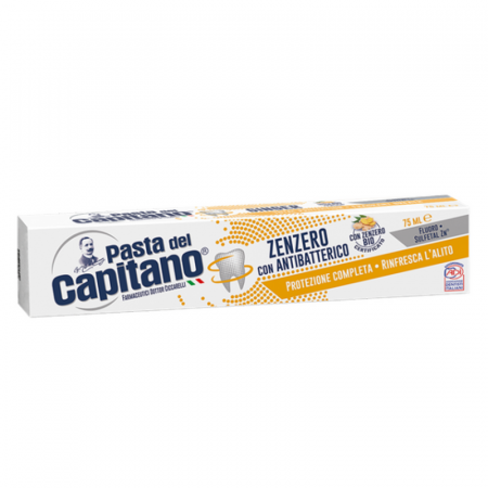 Pastă de dinți - Pasta Del Capitano Zenzero Antibatterico 75ml