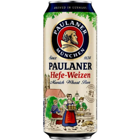 Bere - Paulaner Hefe Weiss 500ml doza