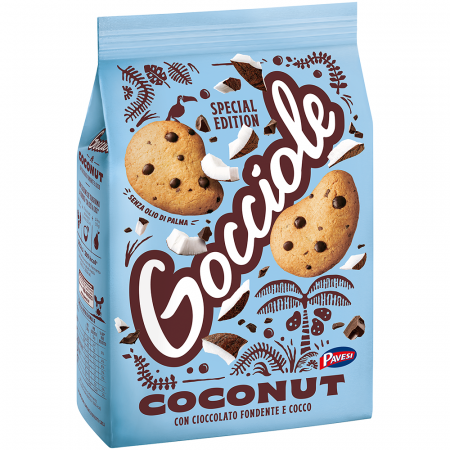 Biscuiți & Fursecuri - Pavesi Gocciole Cocco 320g
